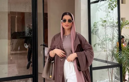 مدونة الموضة هجرة طارق - الصورة من حسابها على إنستغرام