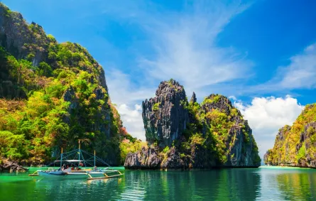 جانب من جزيرة بالاوان في الفلبين