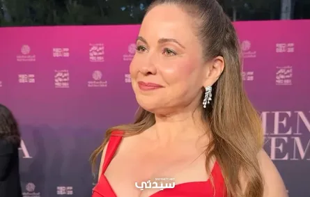 ريا أبي راشد في صورة خاصة لسيدتي من مهرجان كان 2025 - تصوير يوسف بوهوش