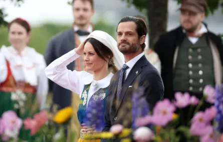 الأميرة صوفيا والأمير كارل فيليب في ستوكهولم، السويد (Princess Sofia and Prince Carl Philip in Stockholm, Sweden). مصدر الصورة: Michael Campanella/Getty Images