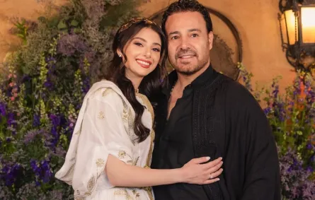 عاصي الحلاني مع ابنته ماريتا - الصورة من حساب ماريتا على إنستغرام