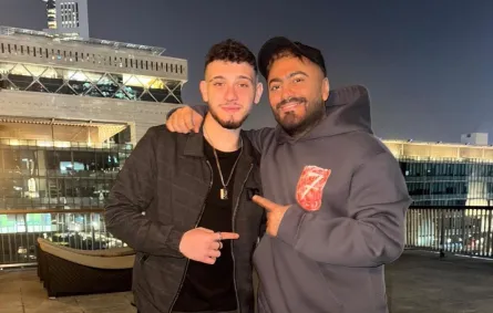 الشامي مع تامر حسني- الصورة من حساب الشامي على إنستغرام