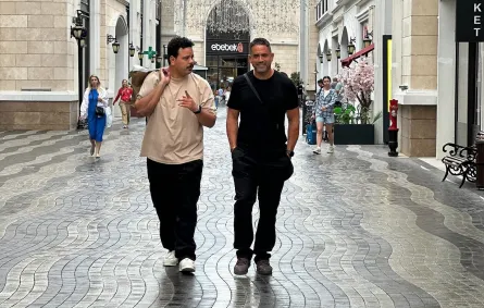 أمير كرارة ومصطفى غريب - الصورة من حساب مصطفى غريب على إنستغرام