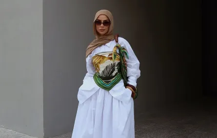 مدونة الموضة سهى طه - الصورة من حسابها على إنستغرام