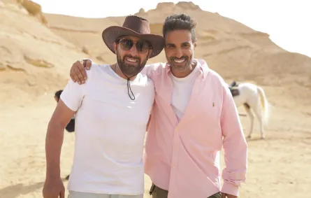 أحمد السقا وأحمد فهمي - الصورة من الشركة المنتجة لفيلم عصابة الماكس