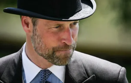 الأمير ويليام من سباق رويال أسكوت للخيول في لندن ( Prince William at  the Royal Ascot horse racing in London). مصدر الصورة:JUSTIN TALLIS / AFP