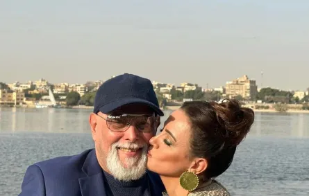 الراحل أشرف عبدالغفور مع ابنته ريهام- الصورة من حساب ريهام عبدالغفور على إنستغرام