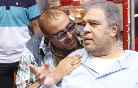 سامح عبدالعزيز وسامي العدل - الصورة من صفحة سامح عبدالعزيز على فيس بوك