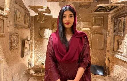الفنانة التشكيلية سارة الجهني