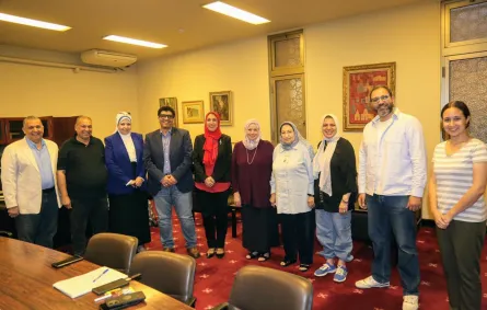 اللجنة التحضيرية لمهرجان الموسيقى العربية - الصورة من المركز الإعلامي لدار الأوبرا المصرية