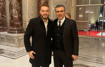 عمرو الليثي وابنه شريف- الصورة من حساب الأخير على إنستغرام