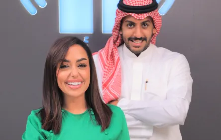 سهى الوعل وماجد الجبرتي -تصوير عبد الرحمن فريد