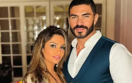 خالد سليم وزوجته خيرية هشام- الصورة من حسابه على إنستغرام