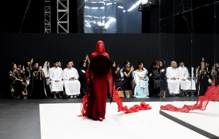 عرض المصممة ديما عابد في أسبوع الأزياء في الرياض(مصدر الصورة : INDIGITAL.TV/Getty Images for Riyadh Fashion Week)