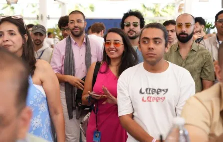 الصورة من المركز الإعلامي لـ مهرجان الجونة السينمائي