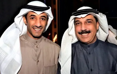 جاسم بن ثاني وعبد الله الرويشد- الصورة من حسابه على الانستغرام