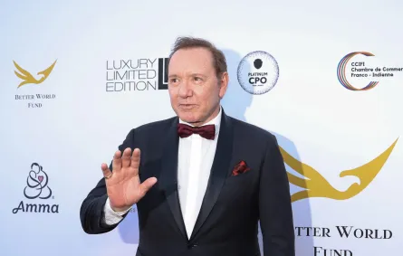 كيفن سبيسي  Kevin Spacey من مهرجان كان 2025 – مصدر الصورة Valery HACHE / AFP