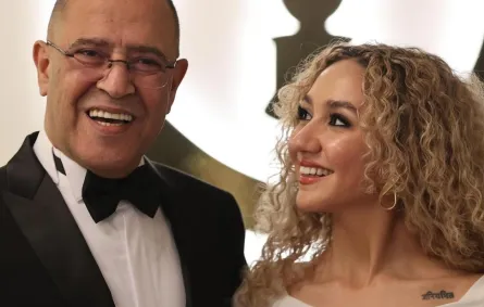 أشرف عبد الباقي وابنته- الصورة من حساب زينة على إنستغرام