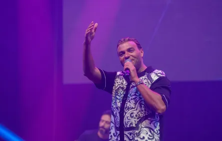 حفل رامي صبري كامل العدد في دبي -الصورة من المركز الصحفي للشركة المنظمة