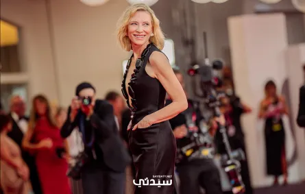 كيت بلانشيت خلال مهرجان فينيسيا السينمائي الدولي الثاني والثمانين في البندقية - صورة خاصة لسيدتي تصوير يوسف بوهوش
