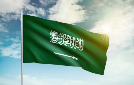 علم المملكة العربية السعودية 
