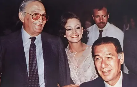 عبدالمنعم مدبولي وابنته أمل