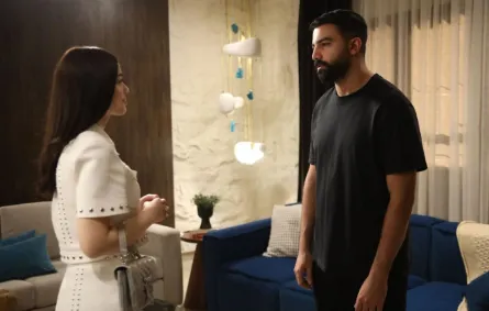 المشهد الختامي من حكاية هند - الصورة من المركز الإعلامي للمسلسل