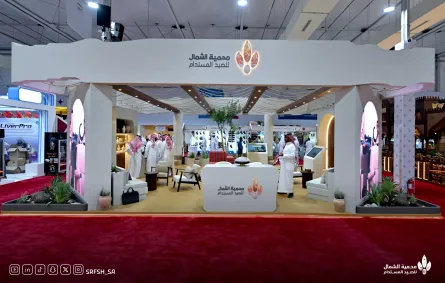 جناح محمية الشمال المشارك في معرض كتارا الدولي (الصورة من حساب محمية الشمال في إكس) محمية الشمال