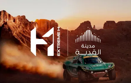 القدية تستضيف أول سباق عالمي لرياضة المحركات التي تعمل بالطاقة الهيدروجينية 