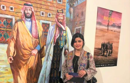 ميلا الزهراني- الصورة خاصة بسيدتي من تصوير زكية البلوشي