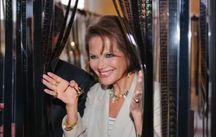 كلوديا كاردينال في باريس (Claudia Cardinale in Paris). مصدر الصورة: ERIC FEFERBERG / AFP