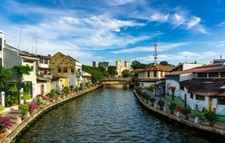 ملقا وجهة سياحية جذابة في ماليزيا