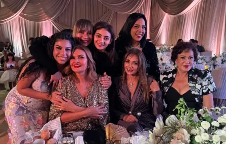 جانب من حفل زفاف ابن بيومي فؤاد -الصورة من حساب المنتجة رنا السبكي على إنستغرام