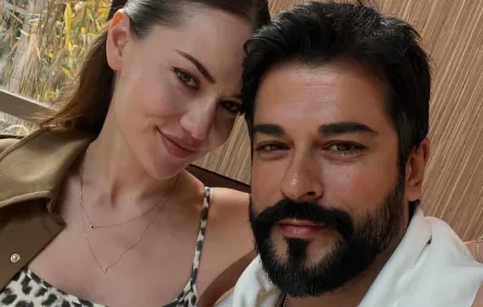 بوراك أوزجيفيت وفخرية أفجان- الصورة من حسابه على إنستغرام