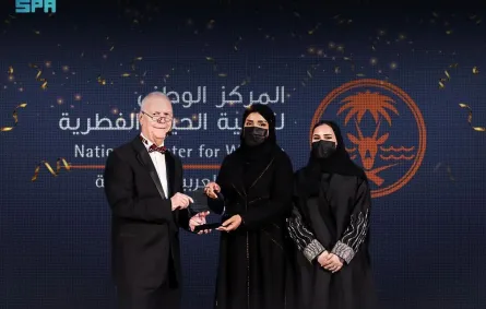 المركز الوطني لتنمية الحياة الفطرية السعودية يحقق جائزة أفضل مركز اتصال للخدمات العامة
