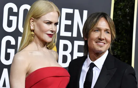 نيكول كيدمان وكيث أوربان في حفل توزرع جوائز غولدن غلوب 2020 كاليفورنيا - Nicole Kidman and Keith Urban. مصدر الصورة Frazer Harrison / GETTY IMAGES NORTH AMERICA / Getty Images via AFP