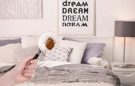 البحث عن حشرة بق الفراش