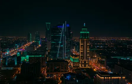 العاصمة الرياض. مصدر الصورة موقع unsplash