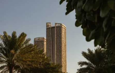 لقطة خارجية لفندق روزوود الدوحة