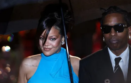 ريهانا وآساب روكي Rihanna and Asap Rocky في مهرجان كان 2025. مصدر الصورة: Sameer AL-DOUMY / AFP