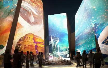 جناح السعودية في إكسبو 2025 أوساكا. مصدر الصورة وكالة الأنباء السعودية "واس"