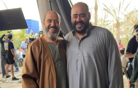 محمد ممدوح وأشرف عبدالباقي - الصورة من حساب أشرف عبدالباقي على إنستغرام