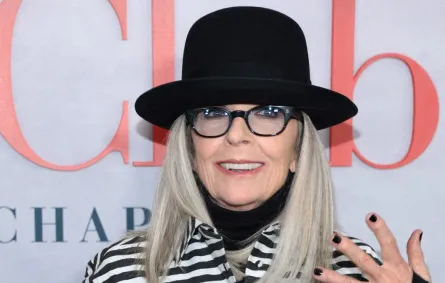 ديان كيتون في نيويورك ( Diane Keaton in newyork ). مصدر الصورة: Dimitrios Kambouris / GETTY IMAGES NORTH AMERICA / Getty Images via AFP