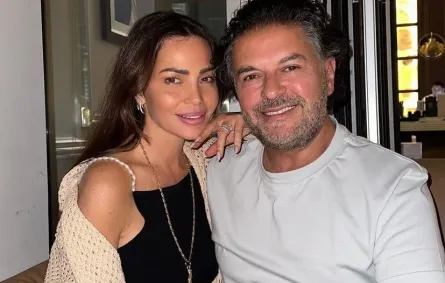 راغب علامة وزوجته جيهان علامة- الصورة من حسابها على إنستغرام