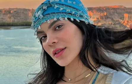 هايدي خالد زوجة المخرج هادي الباجوري- الصورة من حسابها على إنستغرام