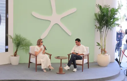 منة شلبي وكريم الشناوي من مهرجان الجونة - صورة خاصة لسيدتي تصوير يحيى أحمد