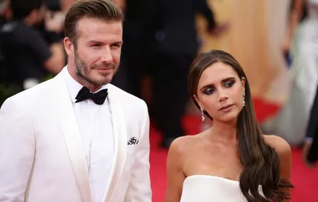 ديفيد بيكهام وفكتوريا بيكهام في نيويورك ( David Beckham and Victoria Beckham in New York ). مصدر الصورة: Neilson Barnard / GETTY IMAGES NORTH AMERICA / Getty Images via AFP