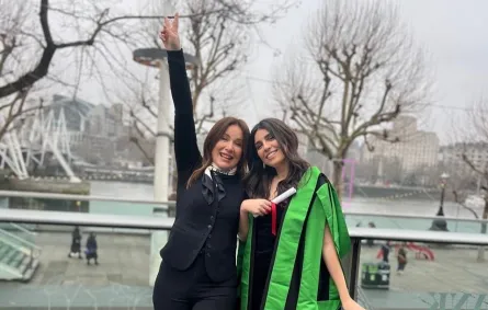 كارين رزق الله وابنتها ناديا شربل- الصورة من حساب ناديا على إنستغرام كارين رزق الله وابنتها ناديا شربل- الصورة من حساب ناديا على إنستغرام