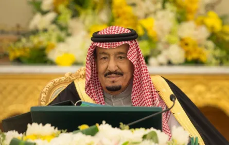 خادم الحرمين الشريفين الملك سلمان بن عبدالعزيز آل سعود - الصورة من منصة الصور السعودية "واس" مؤتمر الاستثمار