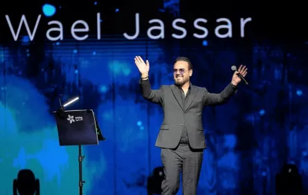 وائل جسار- الصورة من حساب بنش مارك على الانستغرام